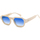 Orologi & Gioielli Uomo Occhiali da sole Xlab ENDERBY Occhiali da sole, Avorio opaco/Azzurro, 53 mm Altri