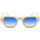 Orologi & Gioielli Uomo Occhiali da sole Xlab ENDERBY Occhiali da sole, Avorio opaco/Azzurro, 53 mm Altri