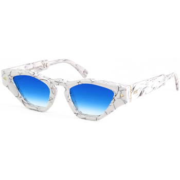 Orologi & Gioielli Donna Occhiali da sole Xlab SUMATRA Occhiali da sole, Marmo Bianco/Azzurro, 47 mm Altri