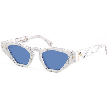 Orologi & Gioielli Donna Occhiali da sole Xlab SUMATRA Occhiali da sole, Marmo Bianco/Azzurro, 47 mm Altri