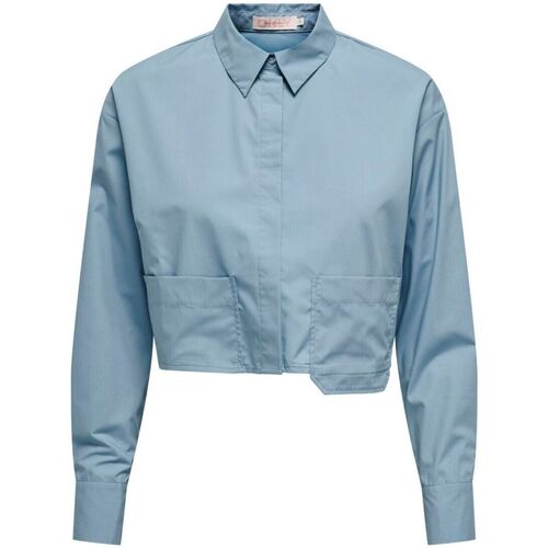 Abbigliamento Donna Camicie Only 15314349 PAULA-MOUNTAIN SPRING Blu