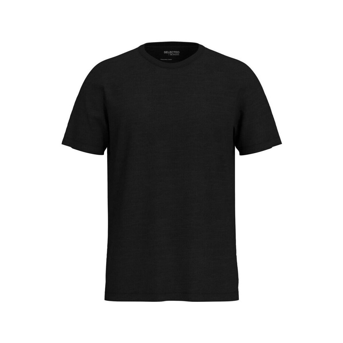 Abbigliamento Uomo T-shirt & Polo Selected 16092508 ASPEN-BLACK Nero
