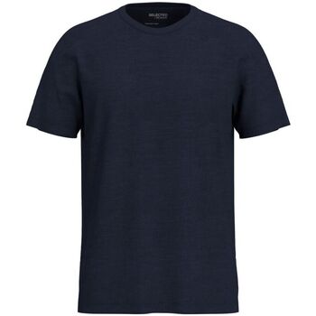 Image of T-shirt & Polo Selected 16092508 ASPEN-NAVY BLAZER