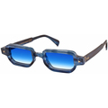 Image of Occhiali da sole Xlab SAMAR Occhiali da sole, Blu striato trasparente/Azzurro, 46