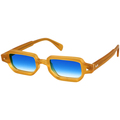 Image of Occhiali da sole Xlab SAMAR Occhiali da sole, Giallo/Azzurro, 46 mm