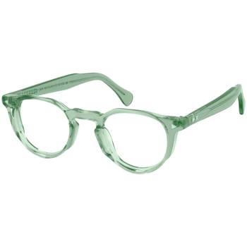 Orologi & Gioielli Occhiali da sole Xlab SANBLAS Occhiali da sole, Trasparente verde/Marrone, 47 Verde