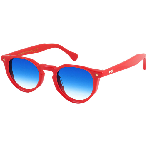 Orologi & Gioielli Occhiali da sole Xlab SANBLAS Occhiali da sole, Rosso/Azzurro, 47 mm Rosso