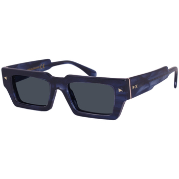 Orologi & Gioielli Occhiali da sole Xlab AUCKLAND Occhiali da sole, Blu striato/Fumo, 53 mm Altri