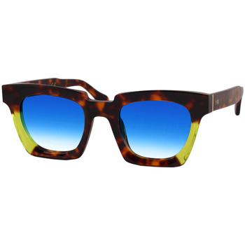 Orologi & Gioielli Occhiali da sole Xlab STEWART Occhiali da sole, Tartaruga / Lime/Azzurro, 49 mm Altri
