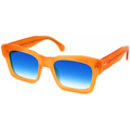 Image of Occhiali da sole Xlab CAMPBELL Occhiali da sole, Arancione opaco/Azzurro, 51 mm