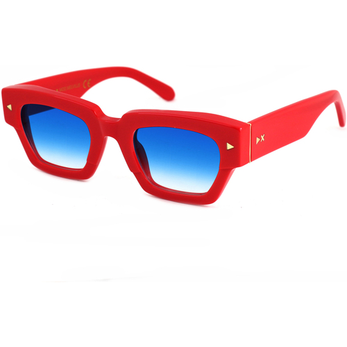 Orologi & Gioielli Occhiali da sole Xlab MELVILLE Occhiali da sole, Rosso/Azzurro, 48 mm Rosso