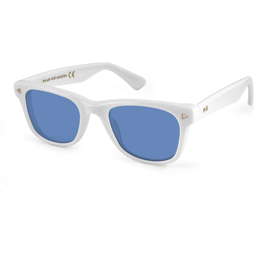 Orologi & Gioielli Occhiali da sole Xlab MADEIRA Occhiali da sole, Bianco/Azzurro, 51 mm Bianco