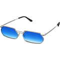 Image of Occhiali da sole Xlab BOROCAY Occhiali da sole, Argento/Azzurro, 59 mm
