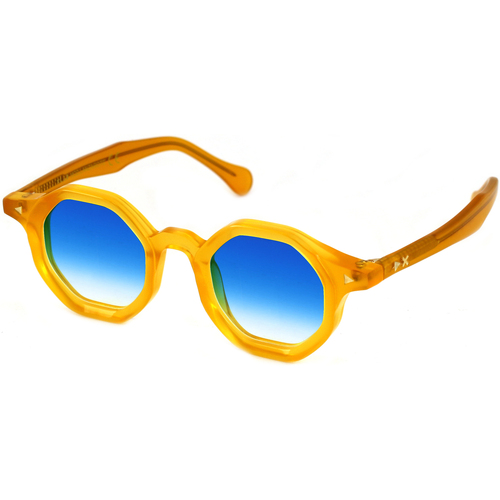 Orologi & Gioielli Occhiali da sole Xlab LANZAROTE Occhiali da sole, Giallo/Azzurro, 43 mm Giallo