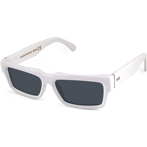 Orologi & Gioielli Occhiali da sole Xlab HALF MOON Occhiali da sole, Bianco/Fumo, 56 mm Bianco
