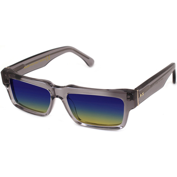 Orologi & Gioielli Occhiali da sole Xlab HALF MOON Occhiali da sole, Grigio/Cobalto giallo, 56 mm Grigio
