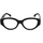 Orologi & Gioielli Occhiali da sole Xlab MAIORCA antiriflesso Occhiali Vista, Nero, 54 mm Nero