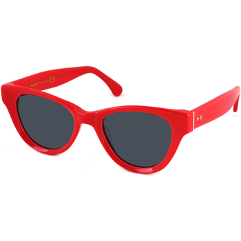 Orologi & Gioielli Donna Occhiali da sole Xlab TUAMOTU Occhiali da sole, Rosso/Fumo, 50 mm Rosso