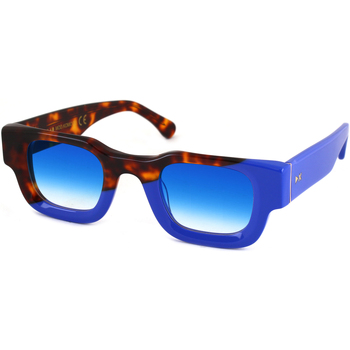 Orologi & Gioielli Occhiali da sole Xlab KOMODO Occhiali da sole, Tartaruga-blu/Azzurro, 45 mm Altri