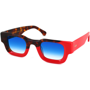 Orologi & Gioielli Occhiali da sole Xlab KOMODO Occhiali da sole, Tartaruga-rosso/Azzurro, 45 mm Altri
