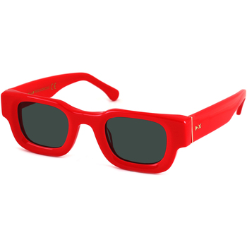 Orologi & Gioielli Occhiali da sole Xlab KOMODO Occhiali da sole, Rosso/Verde G15, 45 mm Rosso