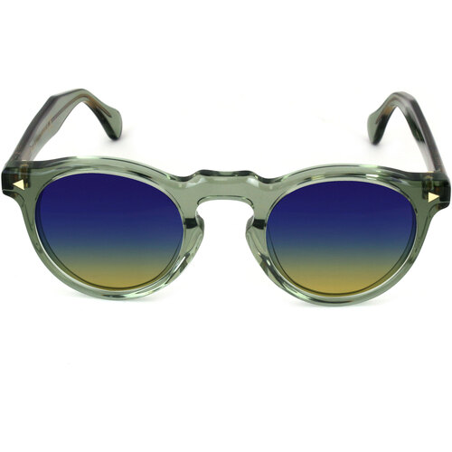Orologi & Gioielli Occhiali da sole Xlab HOKKAIDO Occhiali da sole, Verde/Cobalto giallo, 47 mm Verde