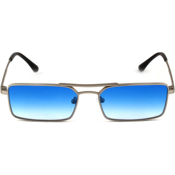Orologi & Gioielli Occhiali da sole Xlab MAURITIUS Occhiali da sole, Argento/Azzurro, 55 mm Argento