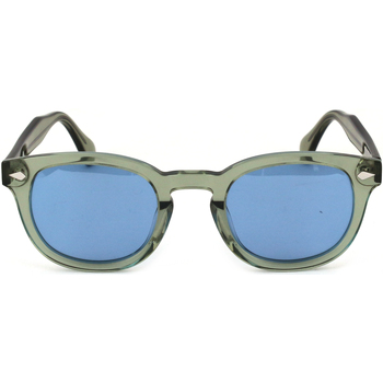 Orologi & Gioielli Occhiali da sole Xlab 8004 stile moscot Occhiali da sole, Verde/Azzurro, 48 mm Verde