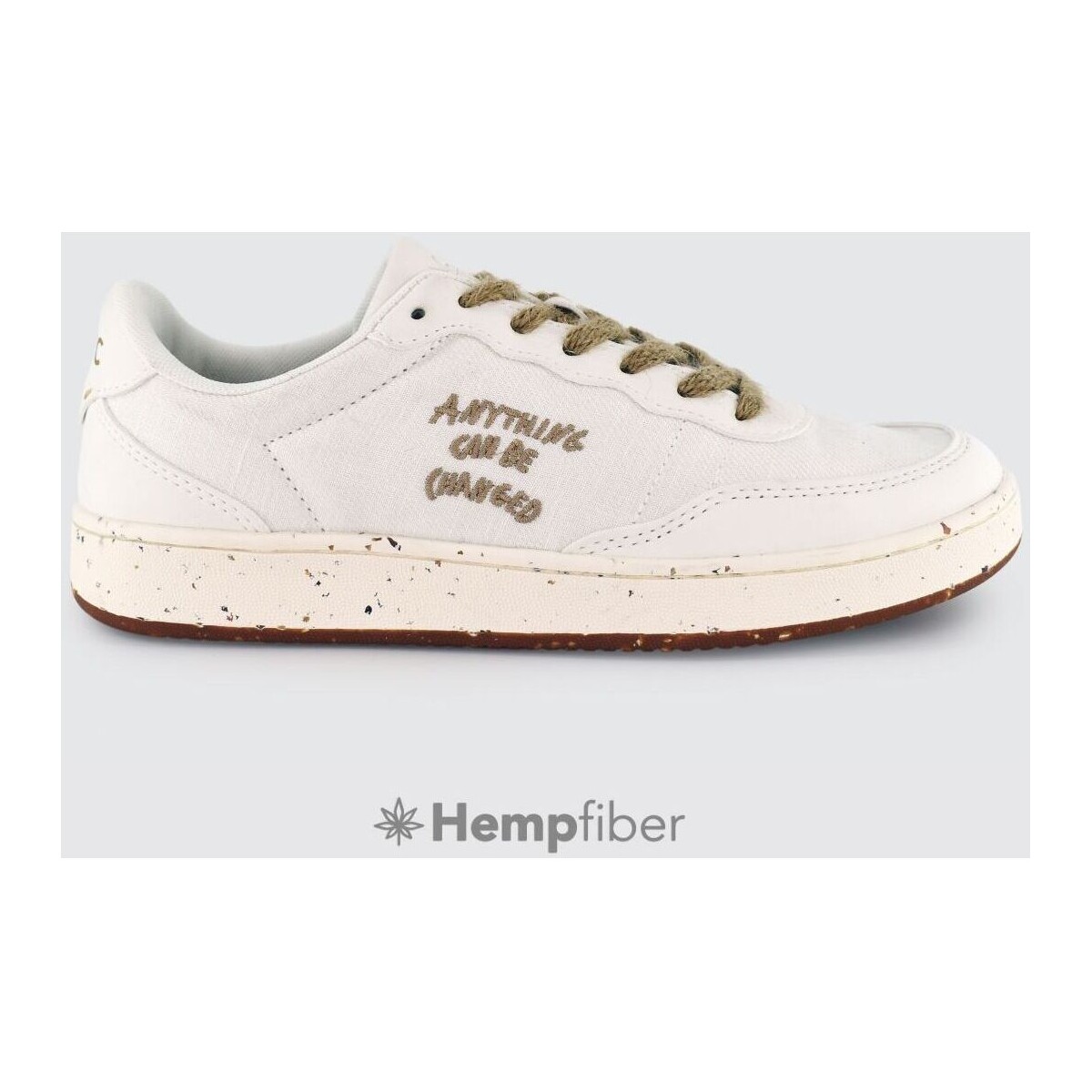 Scarpe Sneakers Acbc SHEH HEMP - EVERGREEN HEMP-200 WHITE Bianco