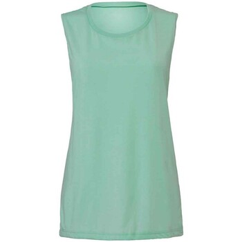 Abbigliamento Donna Top / T-shirt senza maniche Bella + Canvas BL8803 Verde
