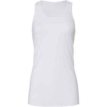 Abbigliamento Donna Top / T-shirt senza maniche Bella + Canvas Flowy Bianco