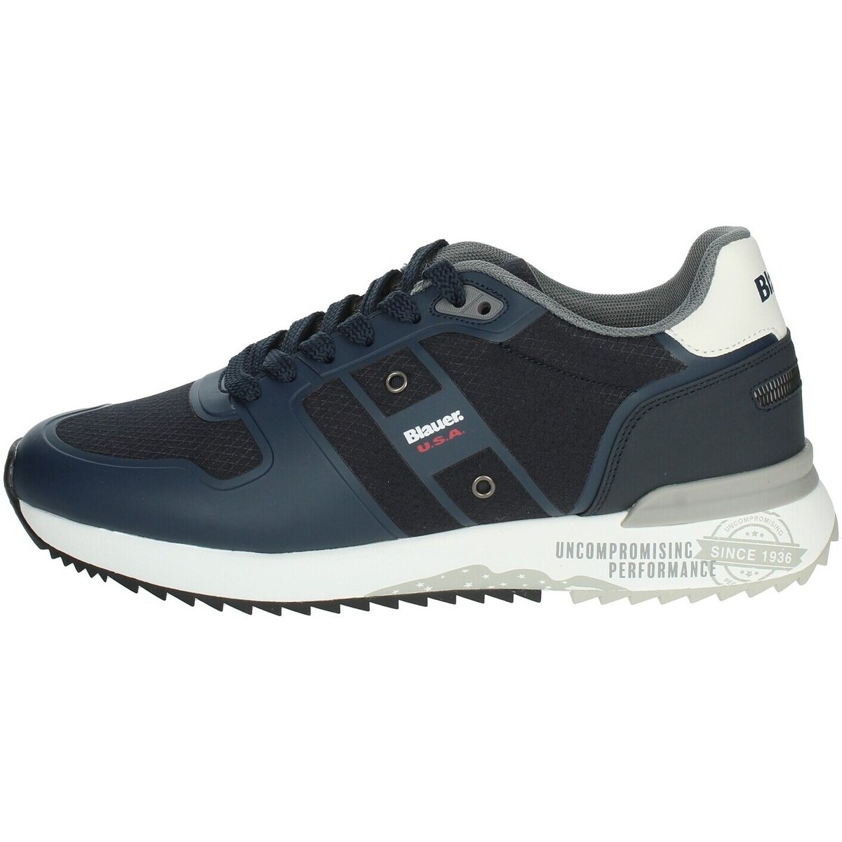 Scarpe Uomo Sneakers alte Blauer S4HOXIE02/RIP Blu