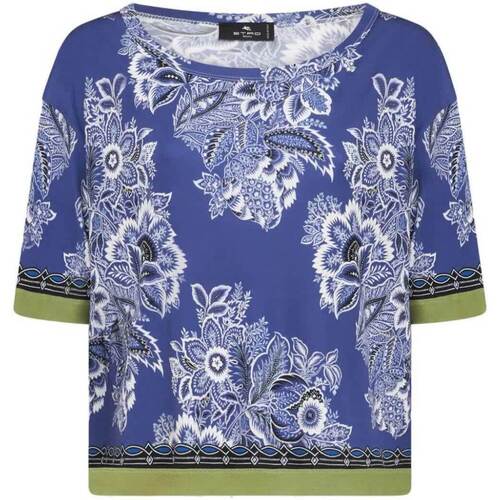 Abbigliamento Donna T-shirt maniche corte Etro TOP Blu