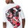 Abbigliamento Uomo T-shirt & Polo New-Era Nba Aop Infill Os Tee Chibul  Whifdr Bianco