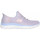 Scarpe Donna Sneakers Skechers 150123 SLIP-INS SUMMITS - DIAMOND DREAM Viola