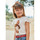 Abbigliamento Bambina T-shirt maniche corte Mayoral ATRMPN-44189 Bianco