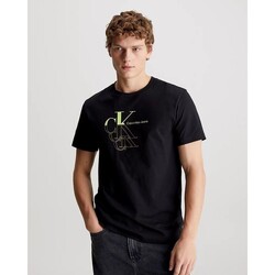 Abbigliamento Uomo T-shirt maniche corte Calvin Klein Jeans J30J325352 Nero