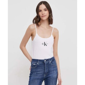 Abbigliamento Donna T-shirt & Polo Calvin Klein Jeans J20J223105 Bianco