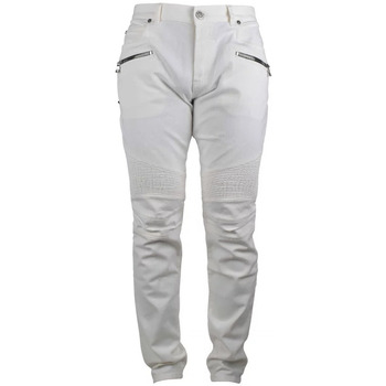Abbigliamento Uomo Jeans Balmain  Bianco