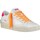 Scarpe Donna Sneakers basse Crime London SK8 DELUXE D Sneakers Donna bianco/arancio Multicolore