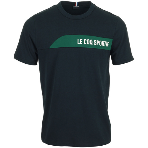 Abbigliamento Uomo T-shirt maniche corte Le Coq Sportif Saison 2 Tee Ss N°1 Blu