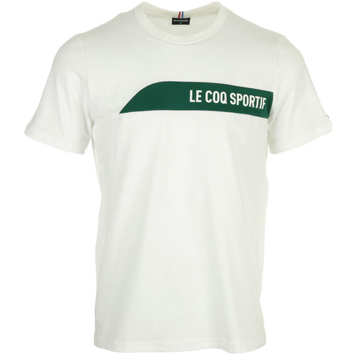 Abbigliamento Uomo T-shirt maniche corte Le Coq Sportif Saison 2 Tee Ss N°1 Bianco