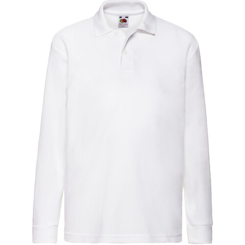 Abbigliamento Unisex bambino T-shirt & Polo Fruit Of The Loom SS45B Bianco