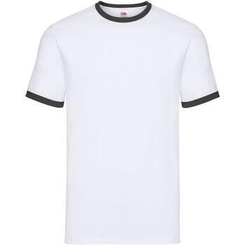 Abbigliamento Uomo T-shirts a maniche lunghe Fruit Of The Loom SS34 Nero