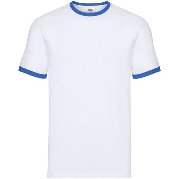 Abbigliamento Uomo T-shirts a maniche lunghe Fruit Of The Loom SS34 Bianco