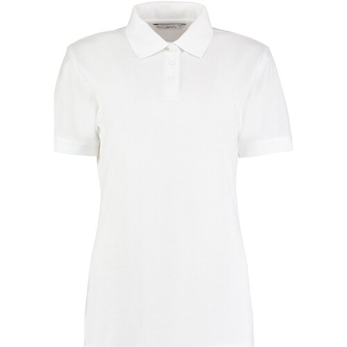 Abbigliamento Donna T-shirt & Polo Kustom Kit K703 Bianco
