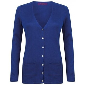 Abbigliamento Donna Gilet / Cardigan Henbury H723 Blu
