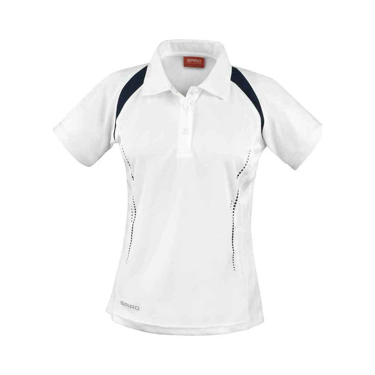 Abbigliamento Donna T-shirt & Polo Spiro Team Spirit Bianco