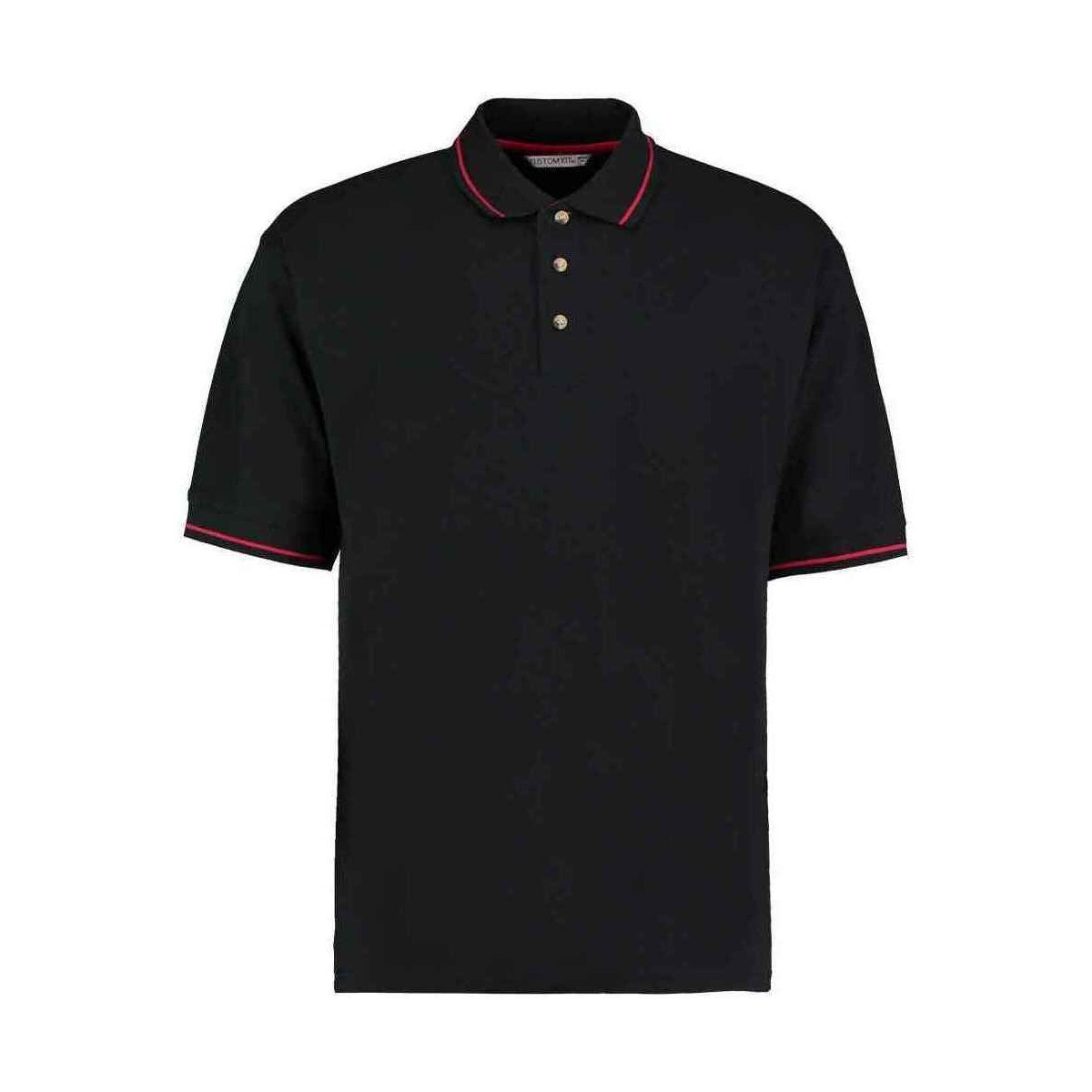 Abbigliamento Uomo T-shirt & Polo Kustom Kit K606 Nero