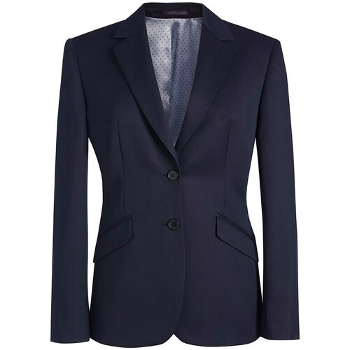 Abbigliamento Donna Giacche / Blazer Brook Taverner BK350 Blu